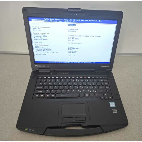 Panasonic Toughbook CF-54 MK3 i5-7300U 8GB 256GB SSD Webcam FHD Win11 TouchScreen