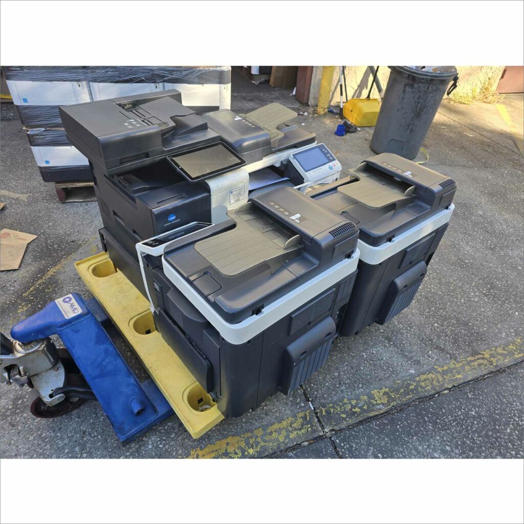 lot 4x KONIKA MINOLTA BIZHUB C3351 / C3350I Color Copier / Printer - Fully tested & Working