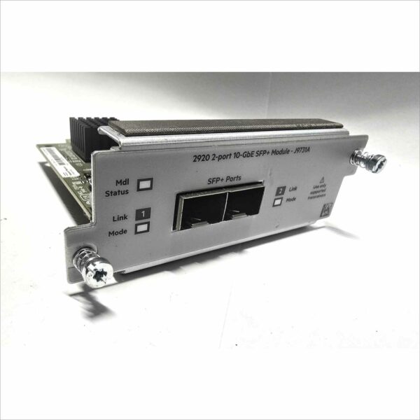 J9731A HP 2920 2-Ports 10-GbE SFP+ Switch Expansion Module 5066-2234