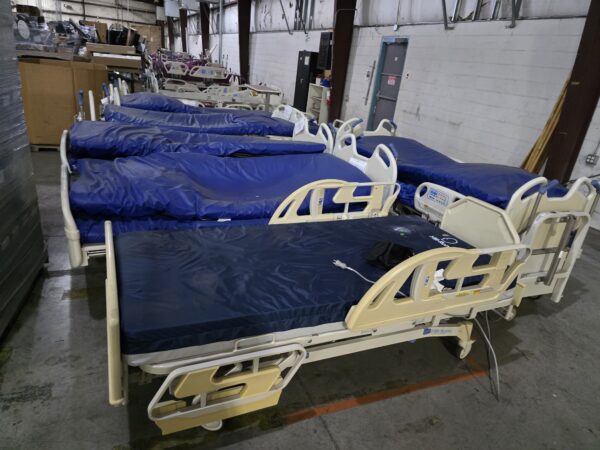 Lot of 31 Hillrom TotalCare Sport P1900 Hospital Beds – Used