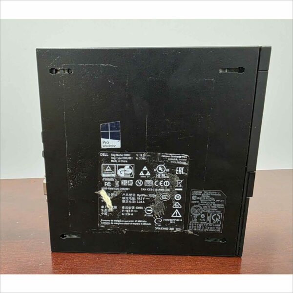 Dell Optiplex 3020M USFF Intel Core i5-4590T @ 2.00GHz 4GB