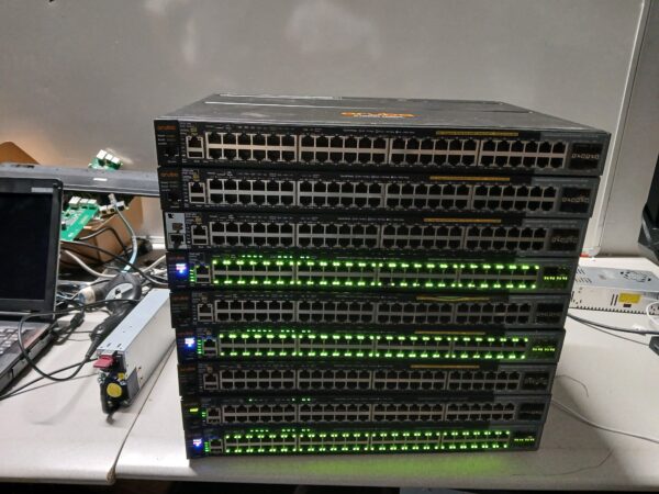 Huge Lot – 209+ Tested & Working Enterprise Network Devices – HP, Cisco, Netgear, AeroHive & More