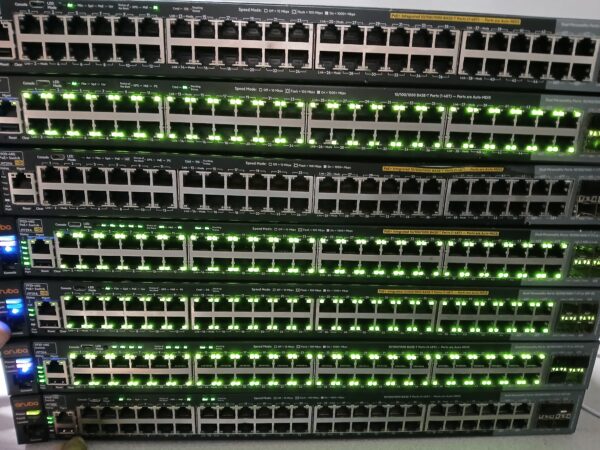 Huge Lot – 209+ Tested & Working Enterprise Network Devices – HP, Cisco, Netgear, AeroHive & More