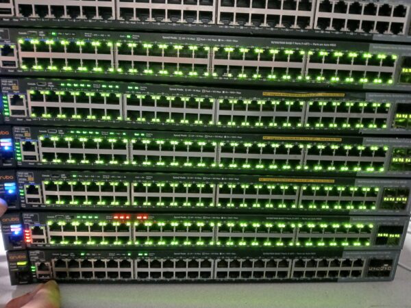 Huge Lot – 209+ Tested & Working Enterprise Network Devices – HP, Cisco, Netgear, AeroHive & More