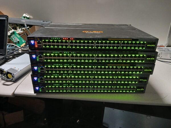 Huge Lot – 209+ Tested & Working Enterprise Network Devices – HP, Cisco, Netgear, AeroHive & More