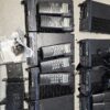 Lot of Harris / MACOM Radios with Microphones – AS-IS
