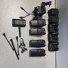 Lot of Harris / MACOM Radios with Microphones – AS-IS