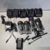 Lot of Harris / MACOM Radios with Microphones – AS-IS