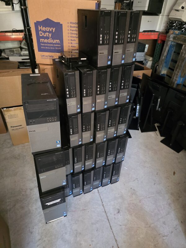 large lot of Cell Phones, AIO, Desktops, Monitors, Printer Over 400+ Items