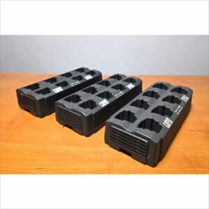 lot of 3x Watchguard Vista 8 Bay Charging & Transfer Station Base VTS1-017203