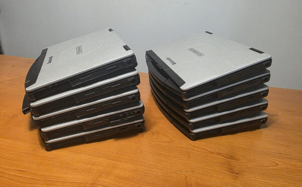 lot of 10x Panasonic CF-54 Toughbook 14" Semi-rugged Laptop i5 6th With Serial Port #2