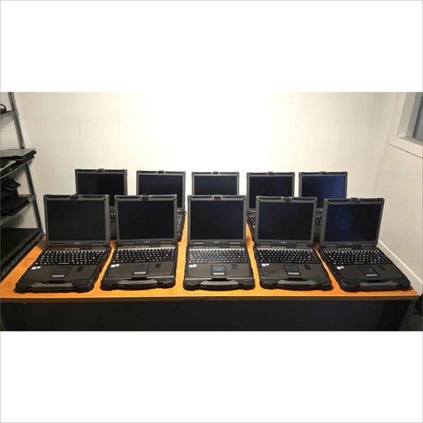 lot of 10x Getac B300 G7 i7 8th Gen Win 11 Support, TPM, 8GB, 256GB, BT, Cell