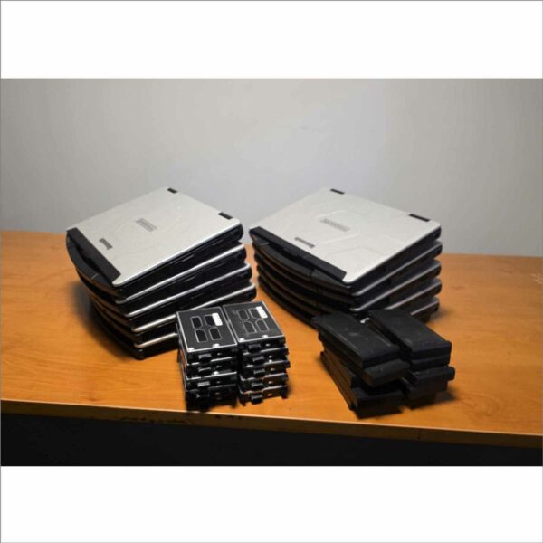 lot of 10x Panasonic CF-54 Toughbook 14" Semi-rugged Laptop i5 6th With Serial Port #3