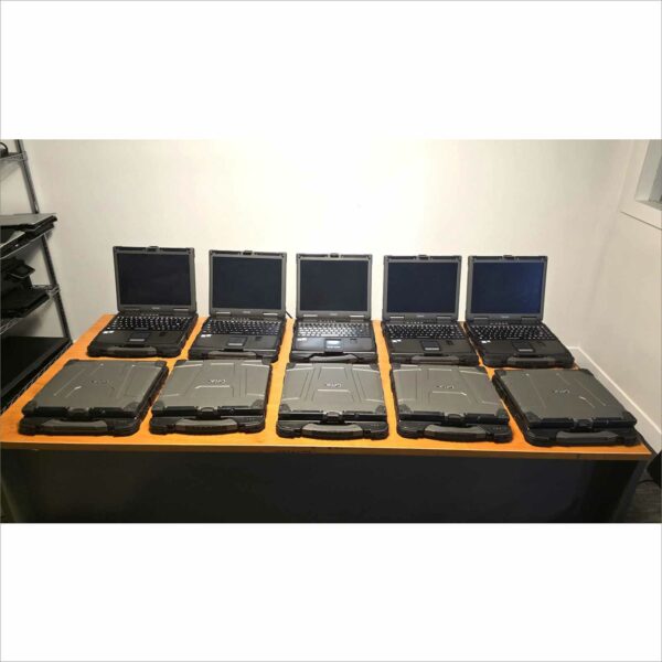 lot of 10x Getac B300 G7 i7 8th Gen Win 11 Support, TPM, 8GB, 256GB, BT, Cell