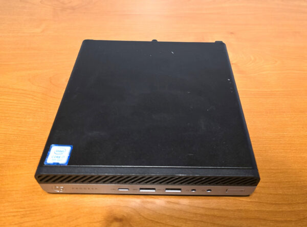 HP ProDesk 600 / 800 G5 Desktop Mini | Intel i7-9700T 2.00GHz | 4GB RAM | 256GB SSD NVMe | Wi-Fi | Bluetooth | Windows 11 Pro