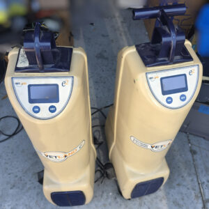 Lot of 2x Vetland E2 Veterinary Anesthesia Systems – Power On Tested – AS-IS