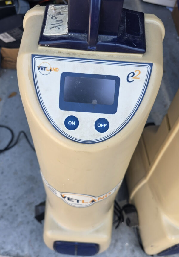 Lot of 2x Vetland E2 Veterinary Anesthesia Systems – Power On Tested – AS-IS
