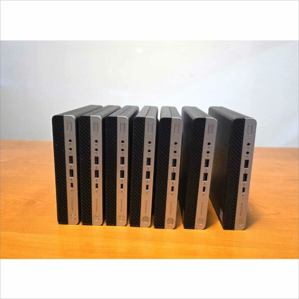 HP Prodesk 600 / 800 G5 Desktop Mini intel i7-9700T @ 2.00GHz 4GB RAM 256GB SSD NVMe
