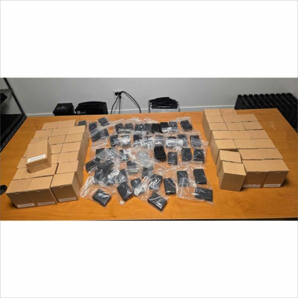 Lot of 47x L3 Vision Body Worn Cameras & 41 Docking Stations