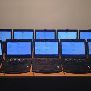 lot of 10x Panasonic CF-54 Toughbook 14" Semi-rugged Laptop i5 6th With Serial Port #2