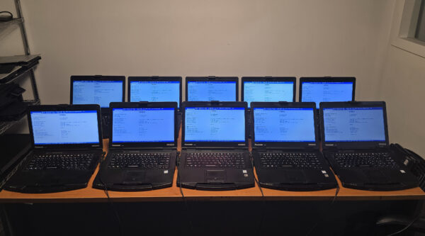 lot of 10x Panasonic CF-54 Toughbook 14" Semi-rugged Laptop i5 6th With Serial Port #2