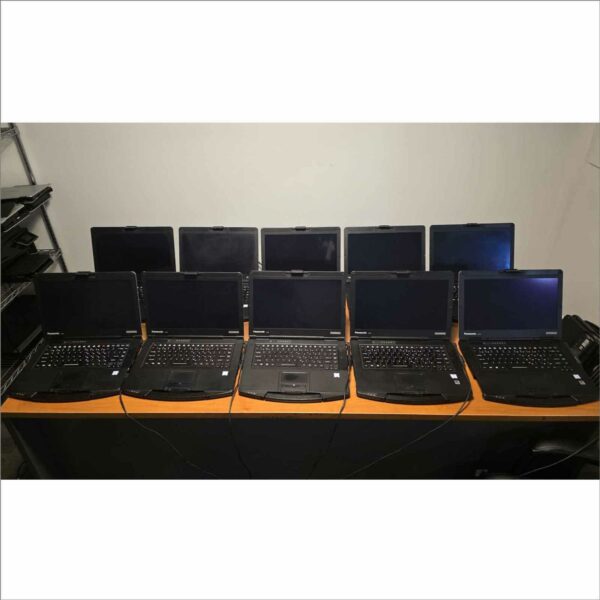 lot of 10x Panasonic CF-54 Toughbook 14" Semi-rugged Laptop i5 6th With Serial Port #3