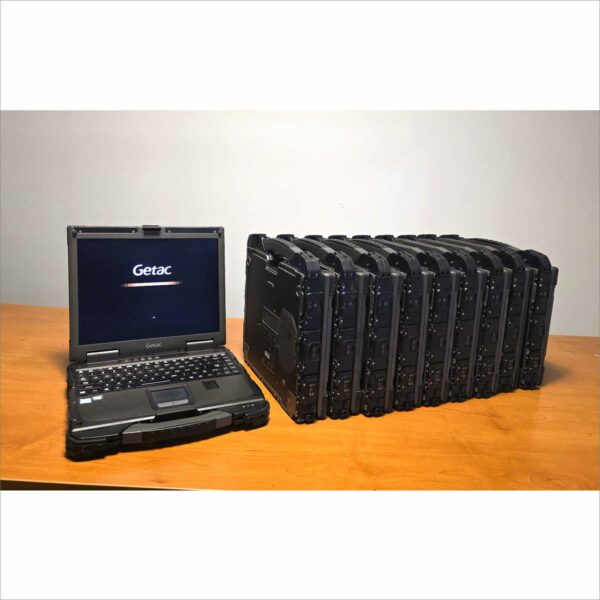 lot of 10x Getac B300 G7 i7 8th Gen Win 11 Support, TPM, 8GB, 256GB, BT, Cell
