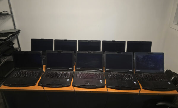 lot of 10x Panasonic CF-54 Toughbook 14" Semi-rugged Laptop i5 6th With Serial Port #2