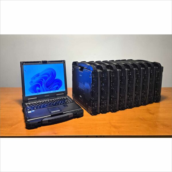 lot of 10x Getac B300 G7 i7 8th Gen Win 11 Support, TPM, 8GB, 256GB, BT, Cell