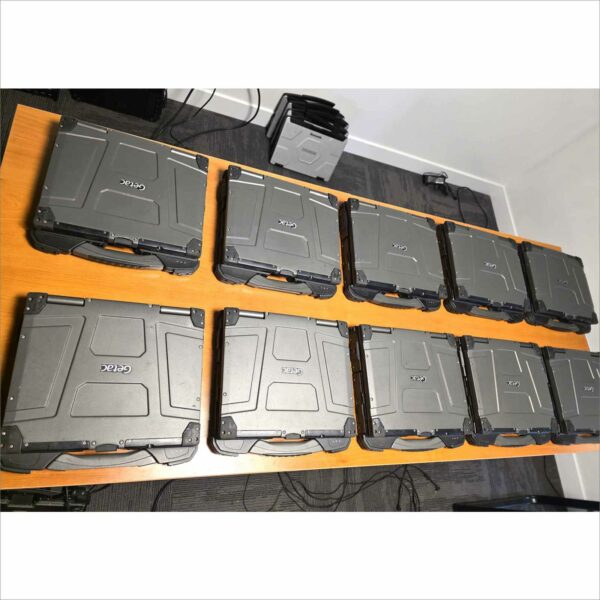 lot of 10x Getac B300 G7 i7 8th Gen Win 11 Support, TPM, 8GB, 256GB, BT, Cell
