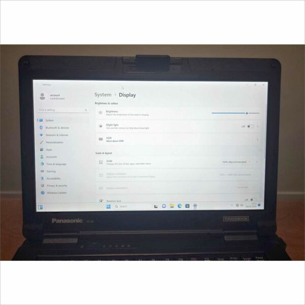 Panasonic Toughbook FZ-55 Core i5 FHD 8GB 512GB LTE GPS Win11 #0LTTA97831