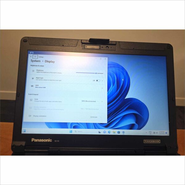 Panasonic Toughbook FZ-55 Core i5 HD 8GB 512GB LTE GPS Win11 #0ETTA27491