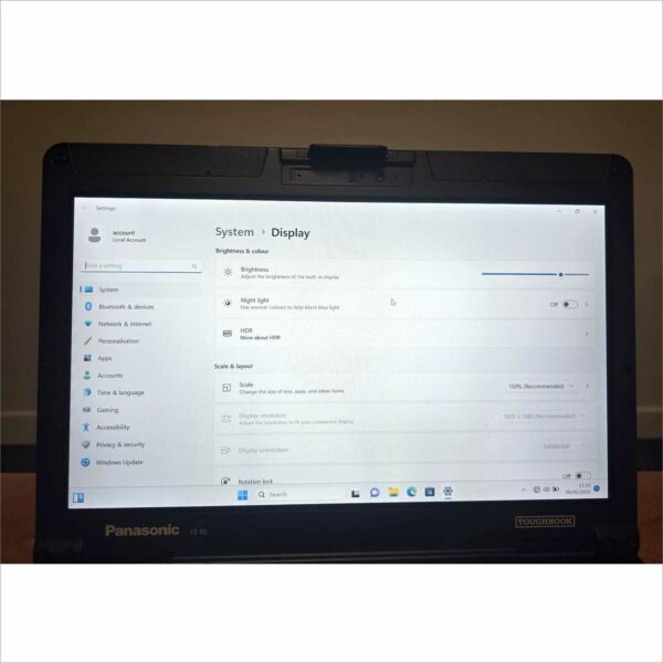 Panasonic Toughbook FZ-55 Core i7 FHD Touch 16GB 512GB LTE GPS Win11 #0LTTA98979