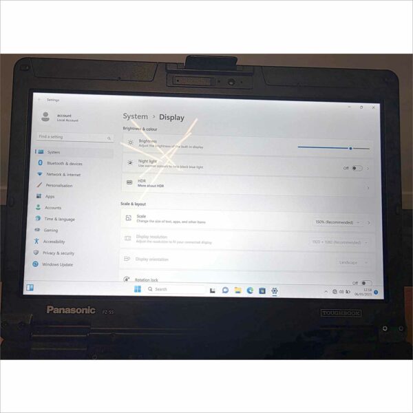 Panasonic Toughbook FZ-55 Core i5 FHD Touch 8GB 512GB LTE GPS Win11 #0LTTA94424
