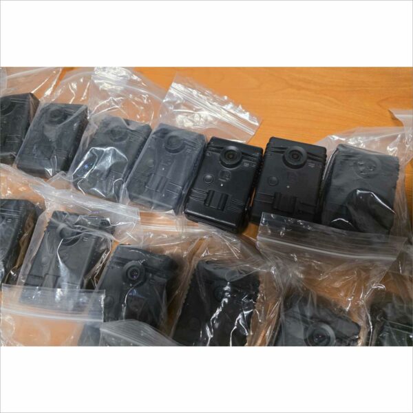 Lot of 47x L3 Vision Body Worn Cameras & 41 Docking Stations