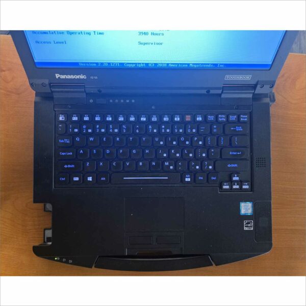 Panasonic Toughbook FZ-55 Core i5 HD 8GB 512GB LTE GPS Win11 #0ETTA27491
