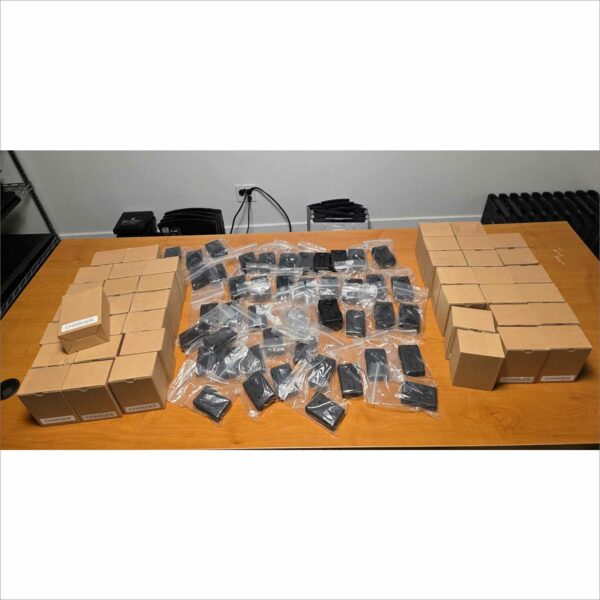 Lot of 47x L3 Vision Body Worn Cameras & 41 Docking Stations
