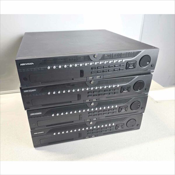 HikVision DS-9632NI-I8 32-Channel Network Video Recorder (NVR) – 4K, 8 Bay – Used