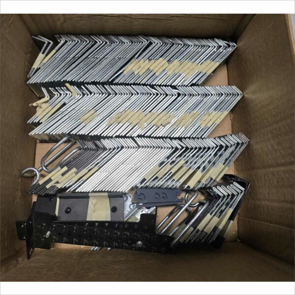 Lot of 140+ Mixed Network Switch & UPS Rack Mount Ears + Screws – Various Models – Bulk Hardware