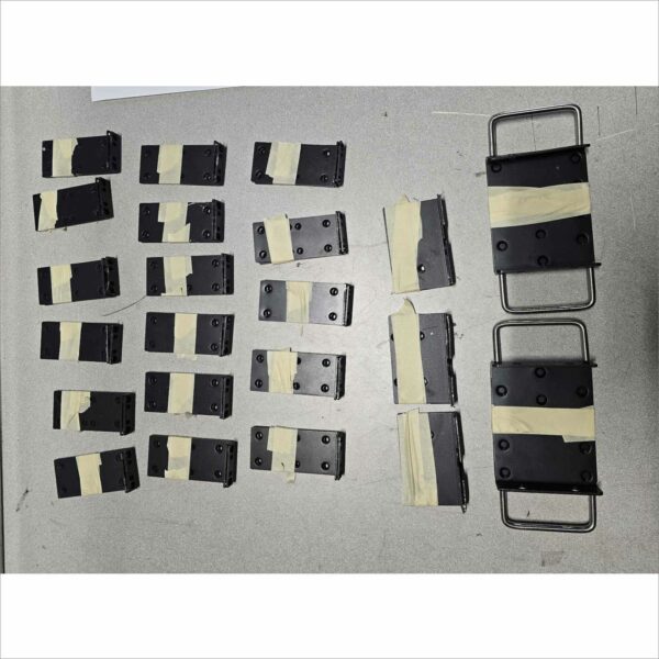 Lot of 140+ Mixed Network Switch & UPS Rack Mount Ears + Screws – Various Models – Bulk Hardware