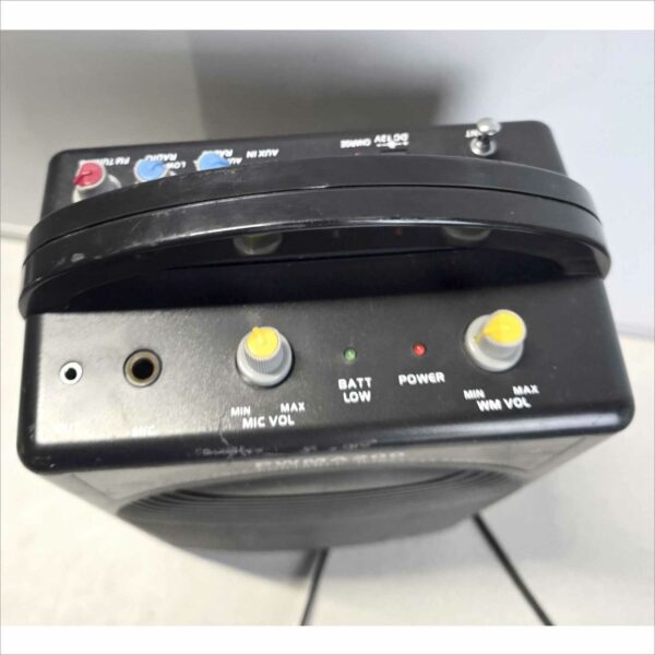Pyle PWMA200 Portable Wireless PA Amplifier – 80W – Rechargeable – Used