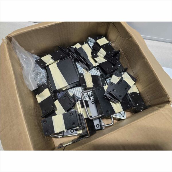 Lot of 140+ Mixed Network Switch & UPS Rack Mount Ears + Screws – Various Models – Bulk Hardware