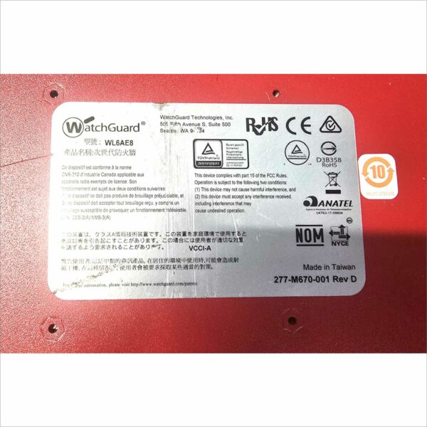 WatchGuard Firebox M370 Network Security Appliance – Used – Tested