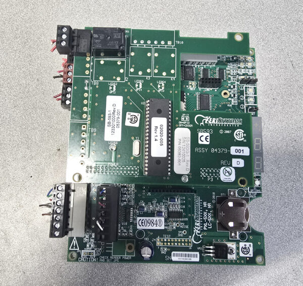 Keri Systems PXL-5xx Access Control Board + SB-593 Expansion | Tested Working | PXL-500 Series