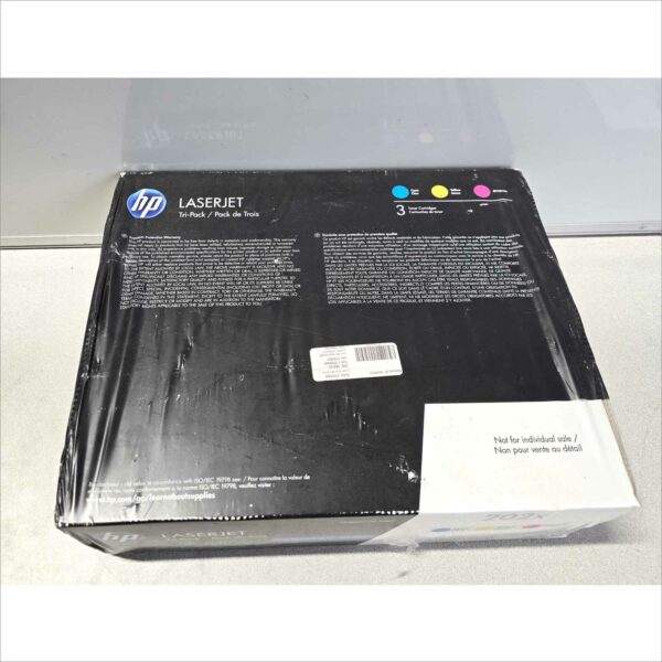 Genuine OEM HP 202X Toner Cartridge Set – CF501X Cyan, CF502X Yellow, CF503X Magenta – New