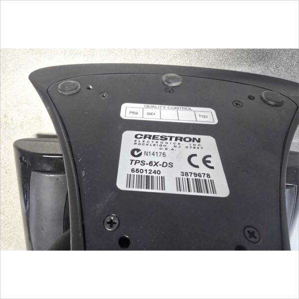 Crestron TPS-6X Wireless Touchpanel + TPS-6X-DS Dock Station – 5.7” Touchscreen – Used