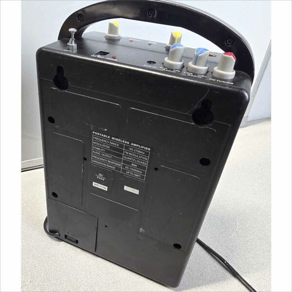 Pyle PWMA200 Portable Wireless PA Amplifier – 80W – Rechargeable – Used