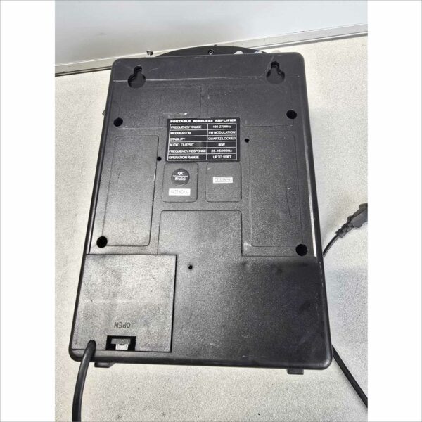 Pyle PWMA200 Portable Wireless PA Amplifier – 80W – Rechargeable – Used