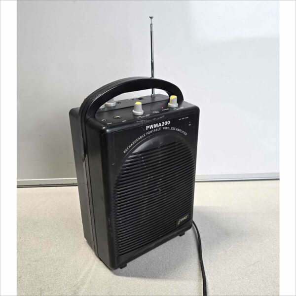 Pyle PWMA200 Portable Wireless PA Amplifier – 80W – Rechargeable – Used