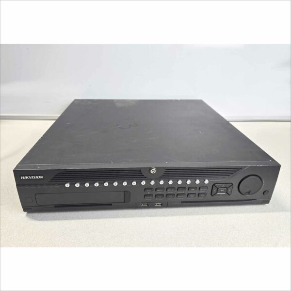 HikVision DS-9632NI-I8 32-Channel Network Video Recorder (NVR) – 4K, 8 Bay – Used